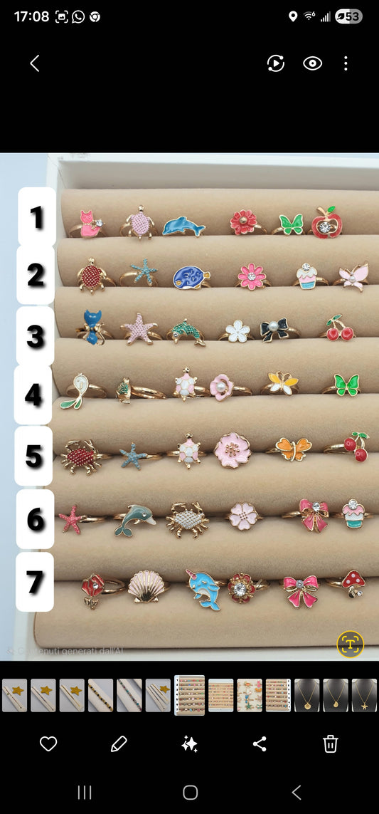 Set Anellini Fantasia