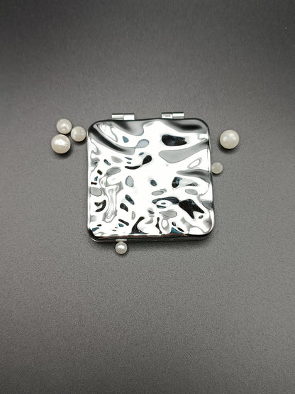 Specchietto da borsetta quadrato