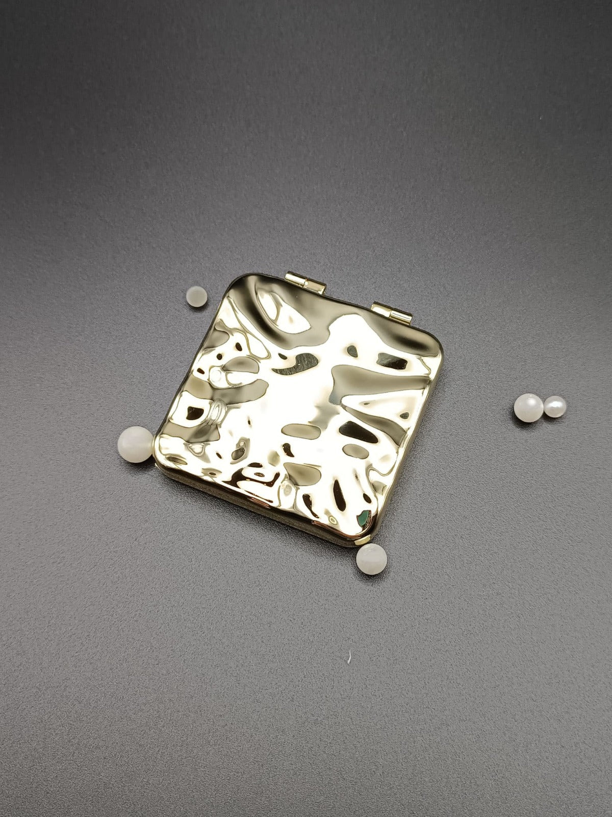 Specchietto da borsetta quadrato