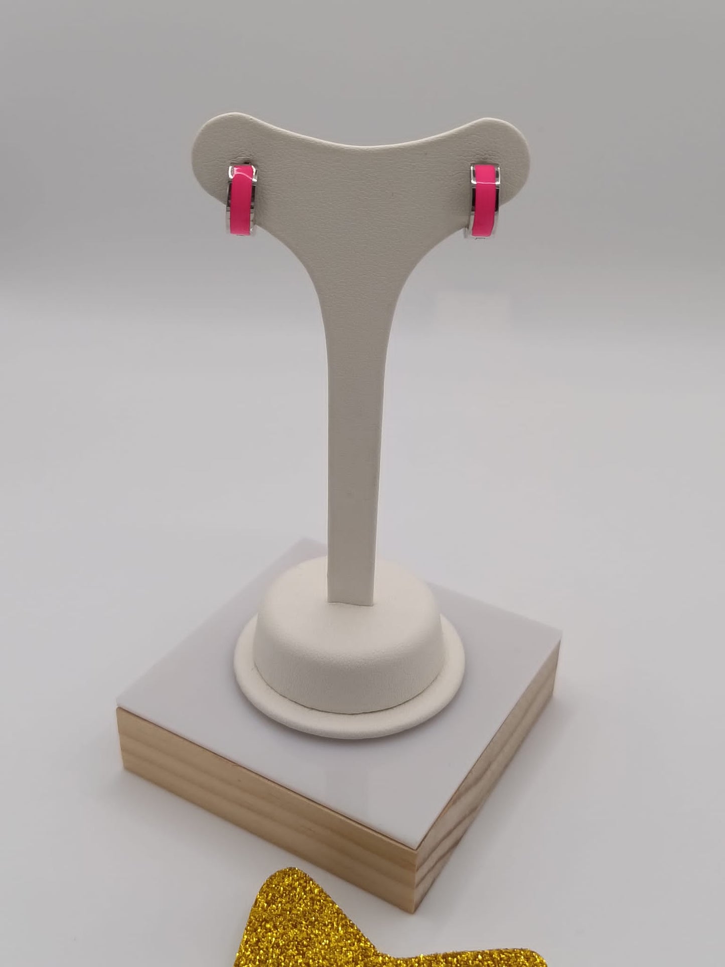 Orecchini Hoop Smaltati