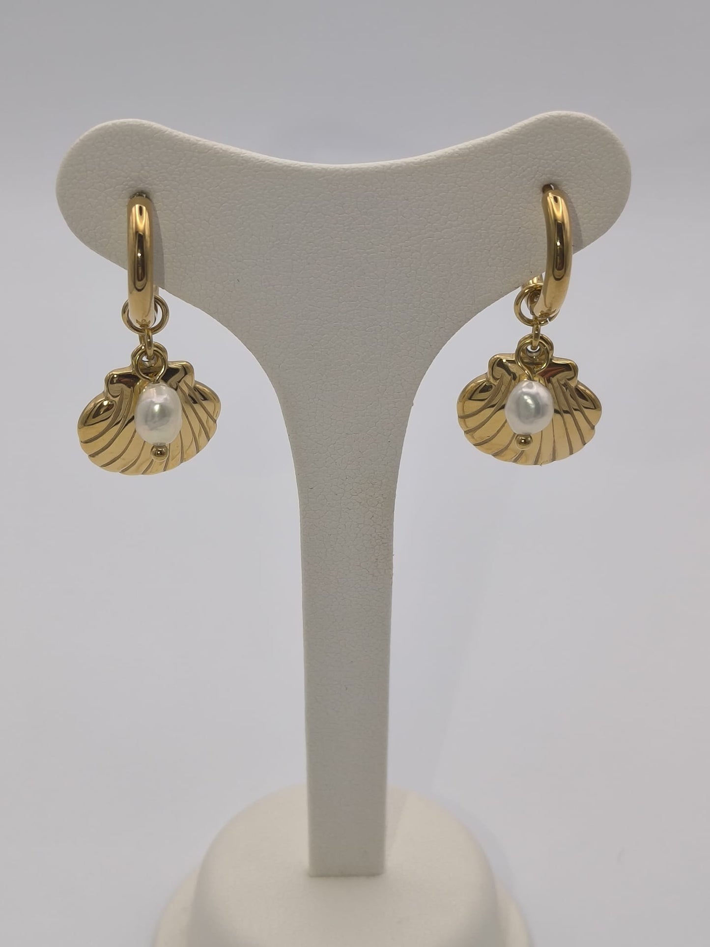 Orecchini Onda Dorata