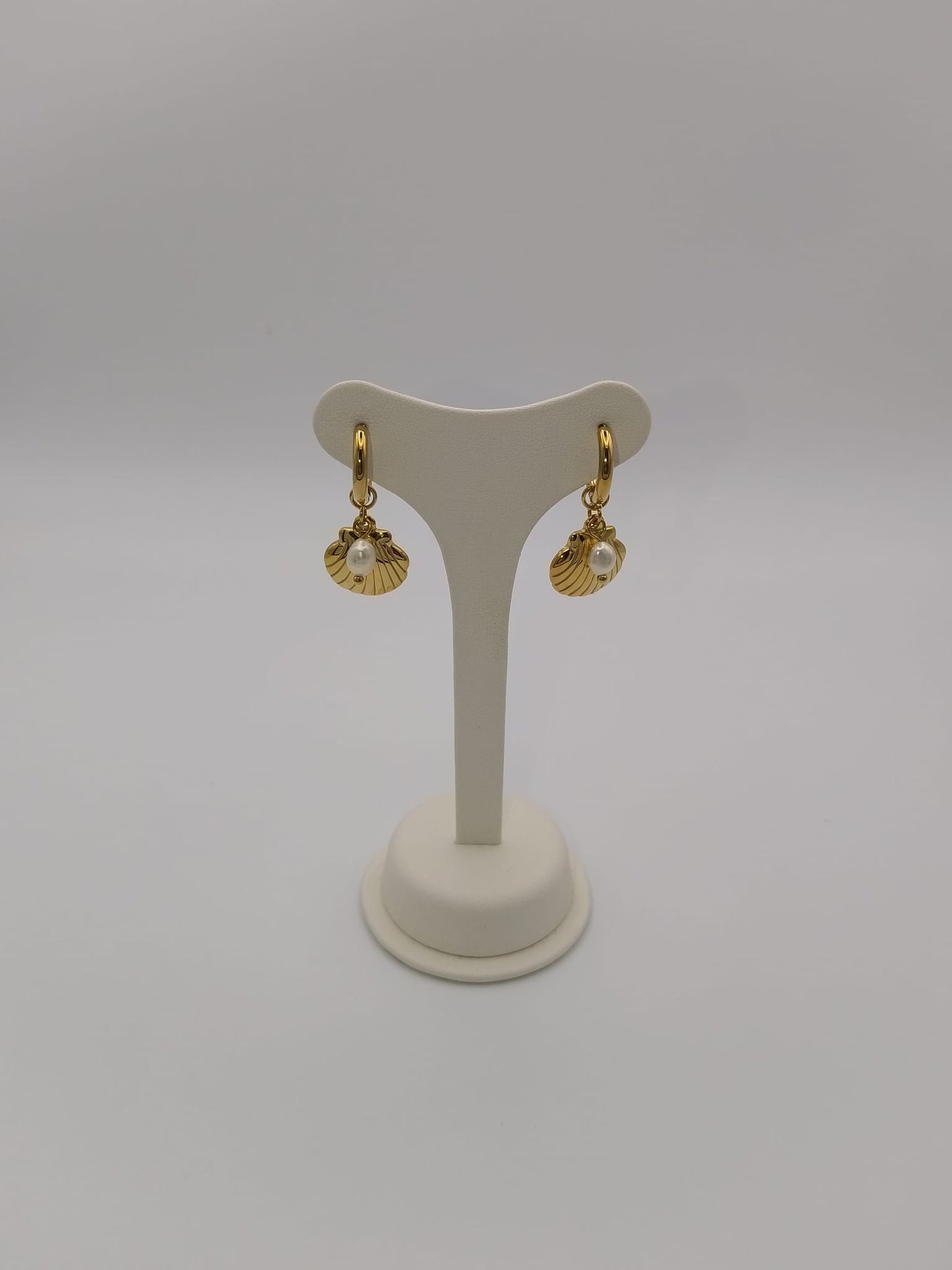 Orecchini Onda Dorata