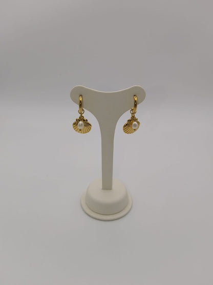 Orecchini Onda Dorata