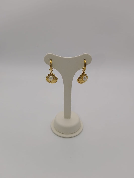 Orecchini Onda Dorata