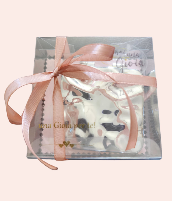 Specchietto da borsetta quadrato