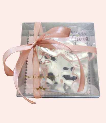 Specchietto da borsetta quadrato