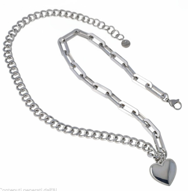 Collana Bold Heart