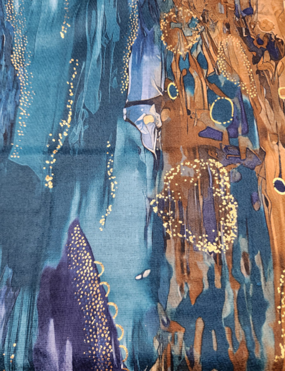 Foulard fantasy Gold